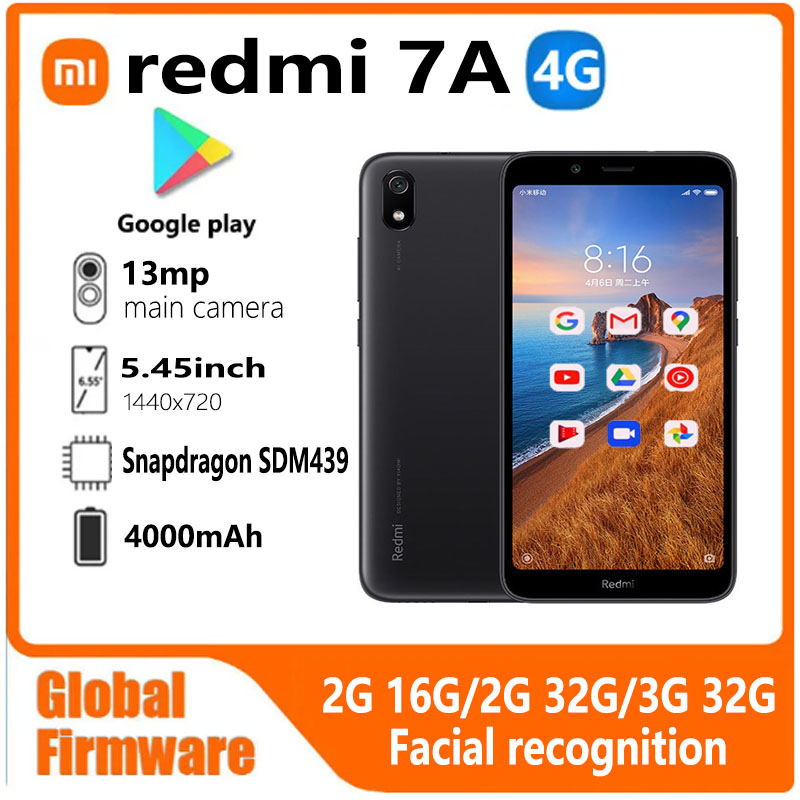 Type 2 Charger - Xiaomi Redmi 7A smartphone, wereldwijde firmware,