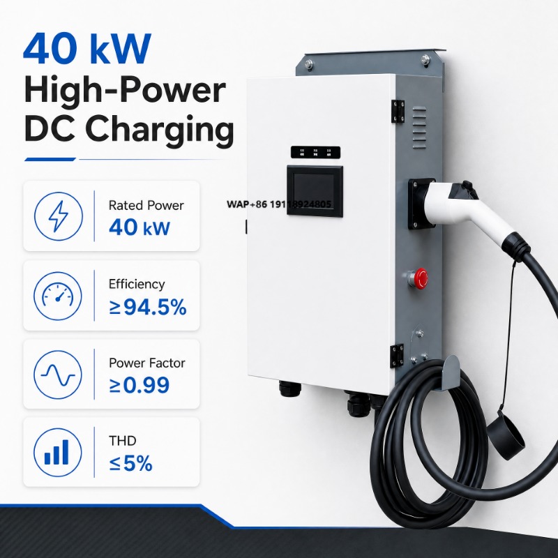 Fast Ev Charger - Vloerstaande laadstations DC EV-laadstation 40KW 60kw