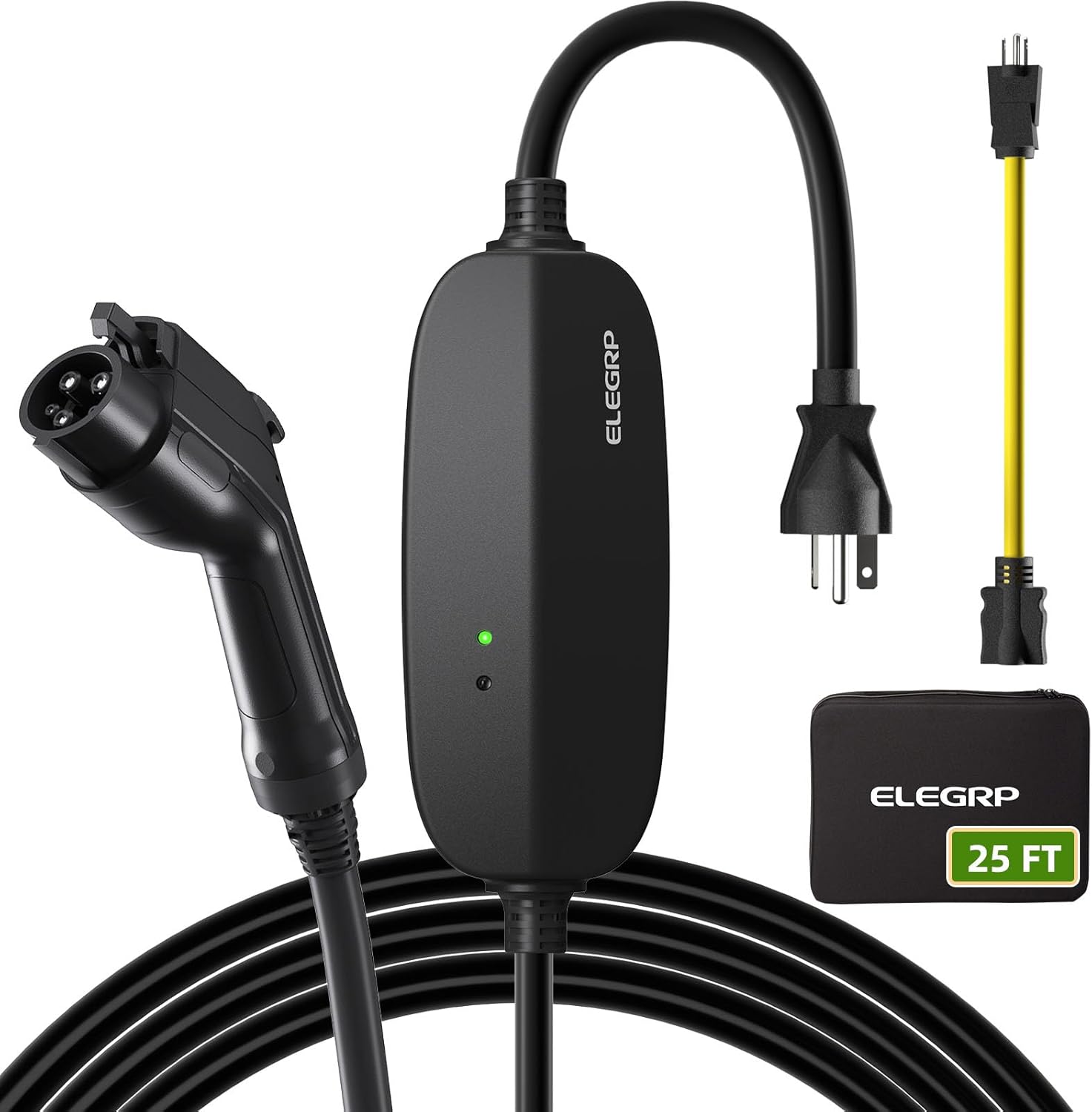 Portable Ev Charger - ELEGRP J1772 AC Snellader voor elektrische