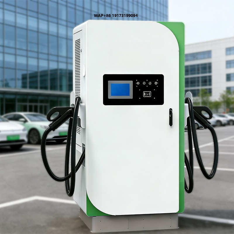 Ev Charging Pile - 60kW CCS2+CHAdeMO OCPP Snellaadstation voor elektrische
