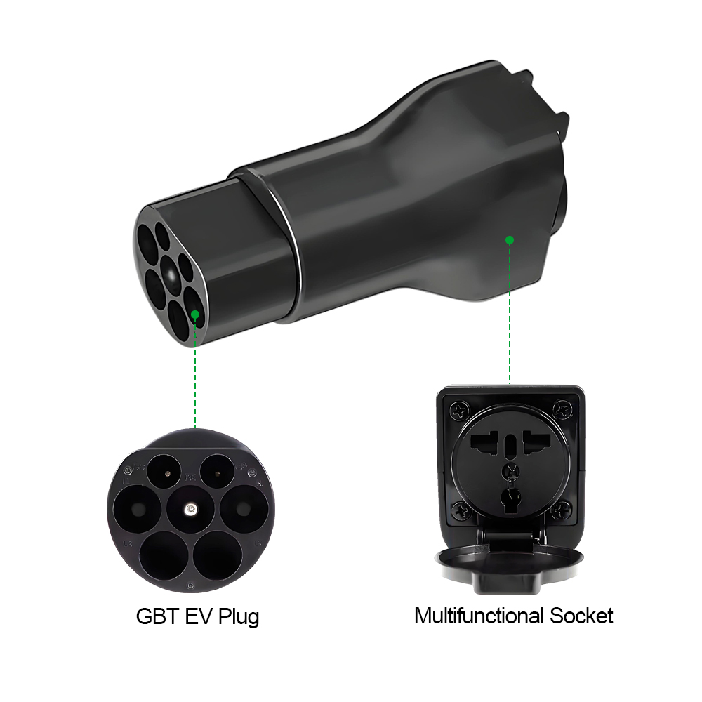 Nieuwe 16A 3,6 kW GBT V2L Type - Ev Charger Adapter recensie en prijs
