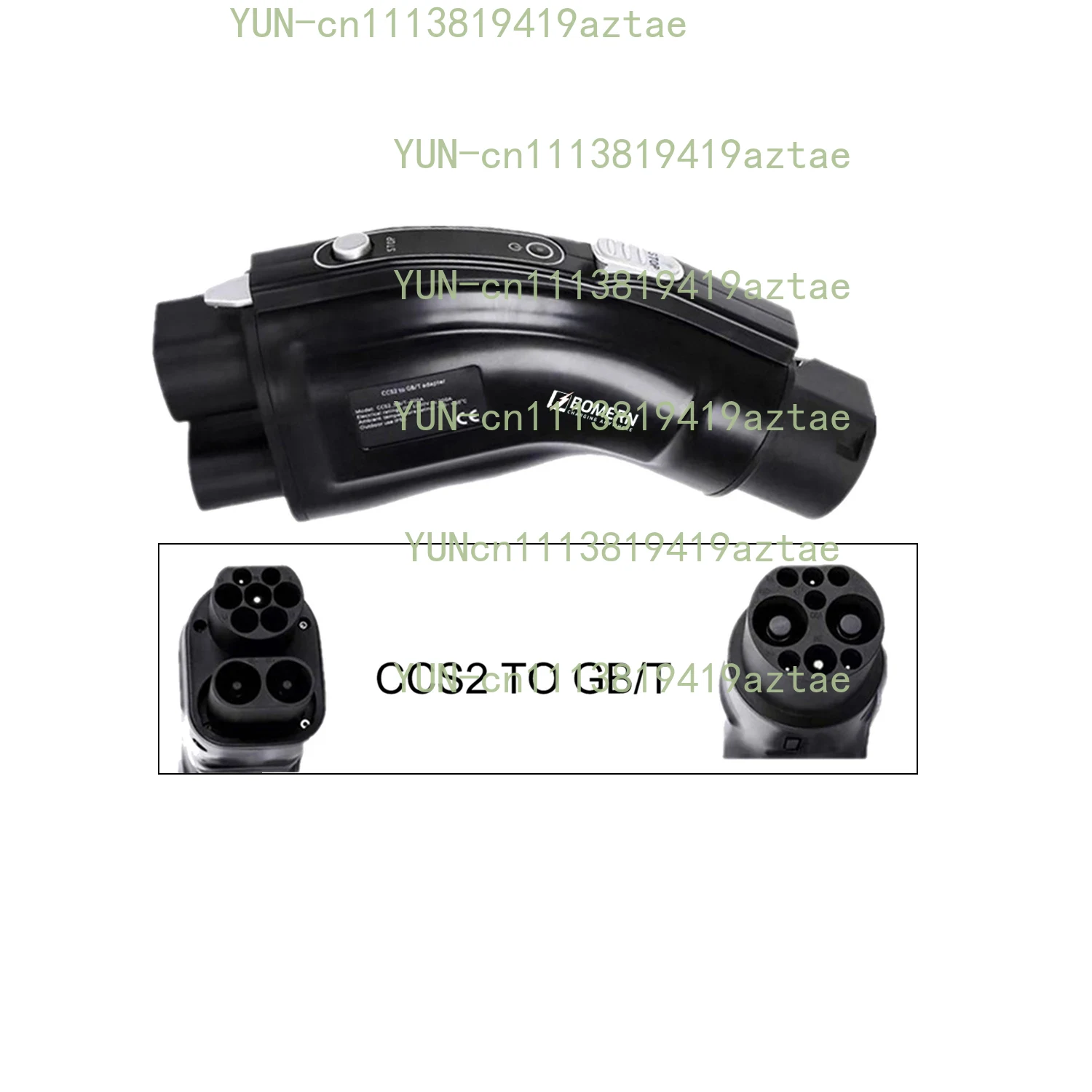 200A CCS1 CCS2 naar GB/T DC sn - Gb/T To Ccs2 200A Fast Charging Adapter recensie en prijs