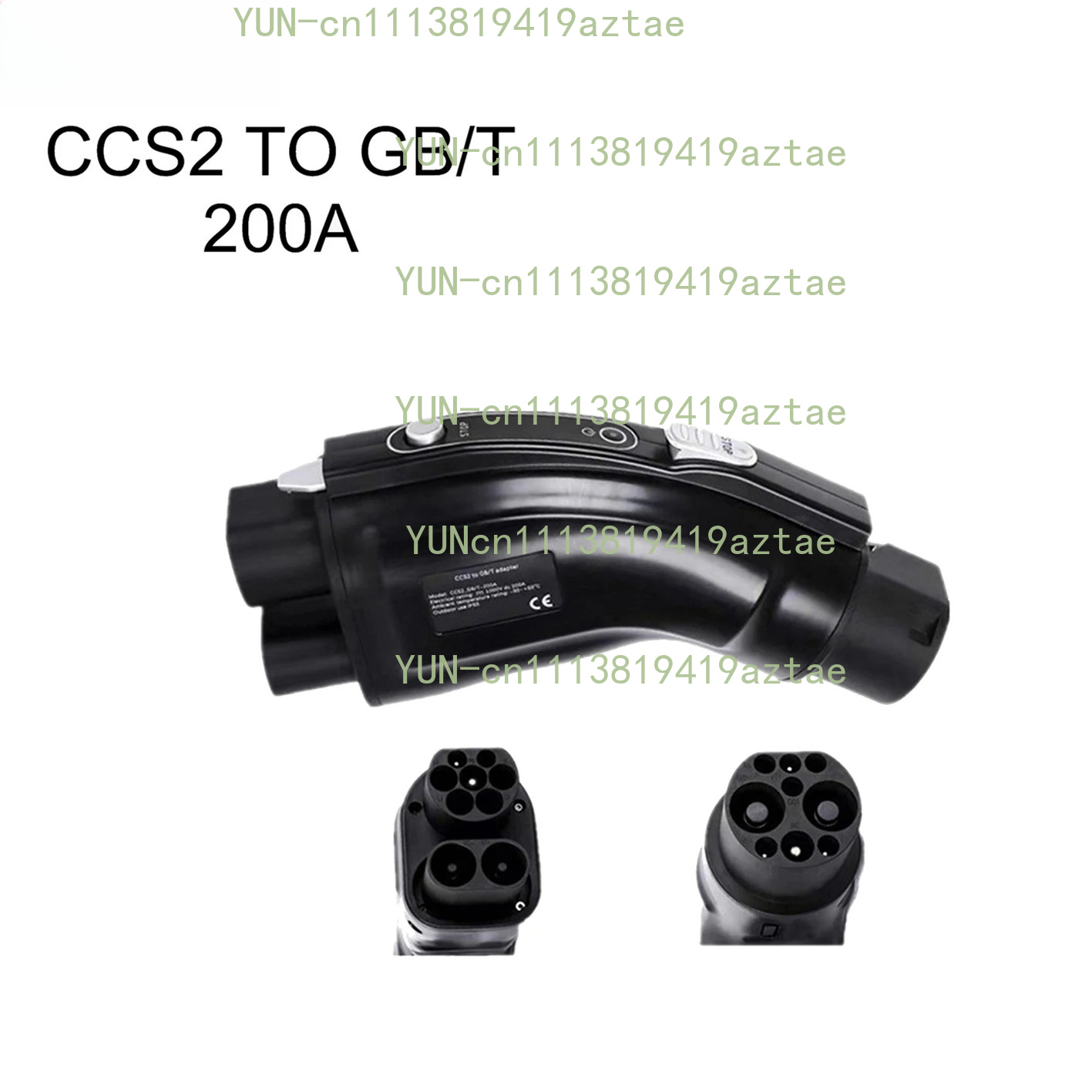 200A CCS1 CCS2 naar GB/T DC sn - Gb/T To Ccs2 200A Fast Charging Adapter recensie en prijs