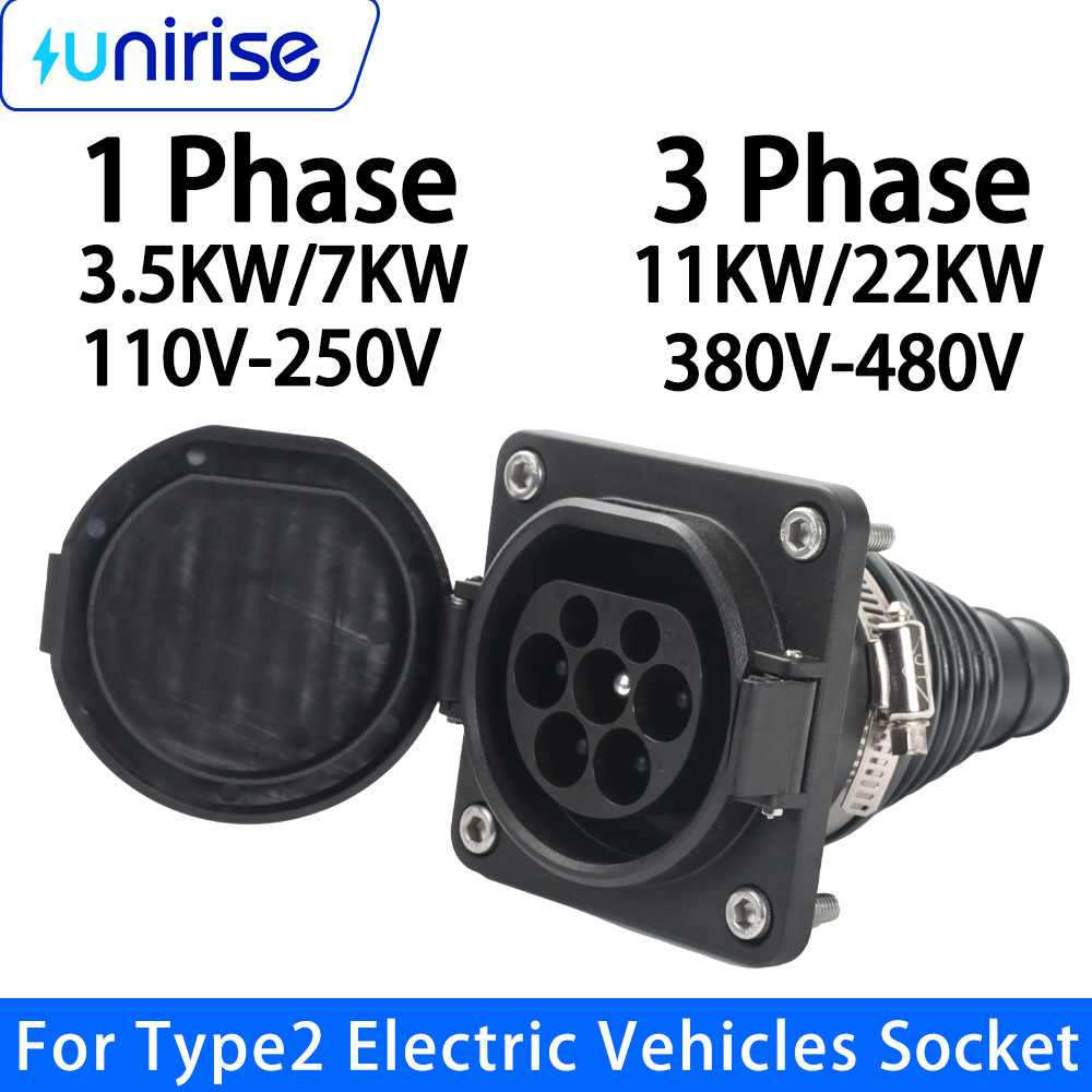Unirise Type2 EV-autolader met - Ev Charging Cable recensie en prijs