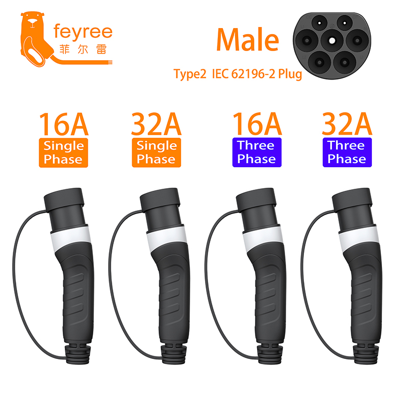 Feyree Type2 Stekker EV Oplade - Ev Charger Adapter recensie en prijs