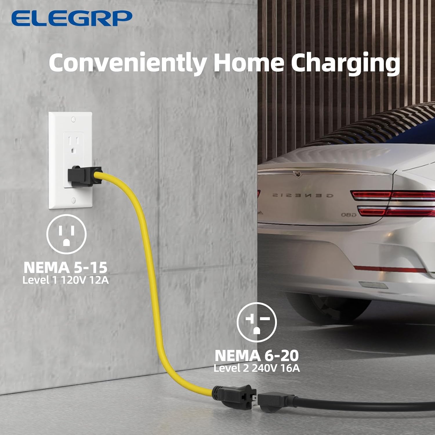 ELEGRP J1772 AC Snellader voor - Portable Ev Charger recensie en prijs