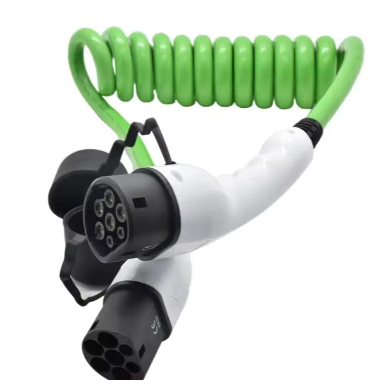 IEC 62196 32A Enkelfasige spir - Ev Charging Cable recensie en prijs